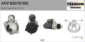 BOSCH ARF820701BS - ARR NUEVO ORIG. BOSCH Type 24V 4,00kW 10T CW