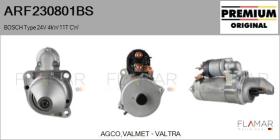 BOSCH ARF230801BS - ARR NUEVO ORIG. BOSCH Type 24V 4,00kW 11T CW
