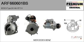 BOSCH ARF660601BS - ARR NUEVO ORIG. BOSCH Type 24V 4,00kW 9/11T CW