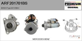 BOSCH ARF201701BS - ARR NUEVO ORIG. BOSCH Type 24V 5,50kW