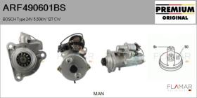 BOSCH ARF490601BS - ARR NUEVO ORIG. BOSCH Type 24V 5,50kW 12T CW