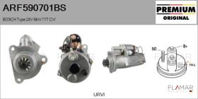 BOSCH ARF590701BS - ARR NUEVO ORIG. BOSCH Type 24V 6,00kW 11T CW