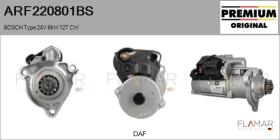 BOSCH ARF220801BS - ARR NUEVO ORIG. BOSCH Type 24V 6,00kW 12T CW