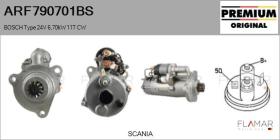 BOSCH ARF790701BS - ARR NUEVO ORIG. BOSCH Type 24V 6,70kW 11T CW