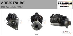 BOSCH ARF301701BS - ARR NUEVO ORIG. BOSCH Type 24V 8,40kW 11T CW