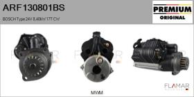 BOSCH ARF130801BS - ARR NUEVO ORIG. BOSCH Type 24V 8,40kW 17T CW