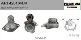 DELCO REMY KOREA ARF420164DK - ARR NUEVO ORIG. DELCOREMY Type 12V 1,10kW 9T CW