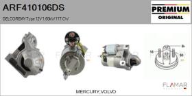 DELCO REMY ARF410106DS - ARR NUEVO ORIG. DELCOREMY Type 12V 11T