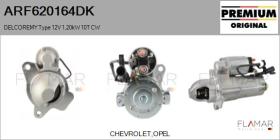 DELCO REMY KOREA ARF620164DK - ARR NUEVO ORIG. DELCOREMY Type 12V 1,20kW 10T CW