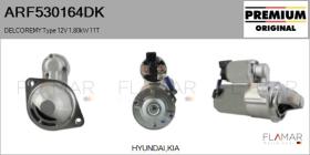 DELCO REMY KOREA ARF530164DK - ARR NUEVO ORIG. DELCOREMY Type 12V 1,80kW 11T