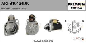 DELCO REMY KOREA ARF910164DK - ARR NUEVO ORIG. DELCOREMY Type 12V 2,20kW 9T
