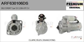 DELCO REMY ARF630106DS - ARR NUEVO ORIG. DELCOREMY Type 12V 2,20kW 9T CCW