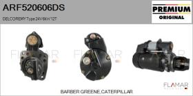 DELCO REMY ARF520606DS - ARR NUEVO ORIG. DELCOREMY Type 24V