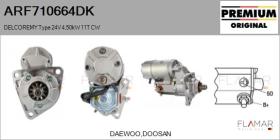 DELCO REMY KOREA ARF710664DK - ARR NUEVO ORIG. DELCOREMY Type 24V