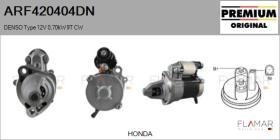 DENSO ARF420404DN - ARR NUEVO ORIG. DENSO Type 12V 0,70kW 9T CW
