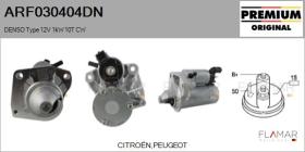 DENSO ARF030404DN - ARR NUEVO ORIG. DENSO Type 12V 1,00kW 10T CW