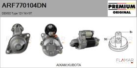 DENSO ARF770104DN - ARR NUEVO ORIG. DENSO Type 12V 1,00kW 9T