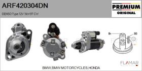 DENSO ARF420304DN - ARR NUEVO ORIG. DENSO Type 12V 1,00kW 9T CW