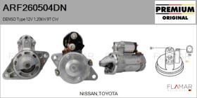 DENSO ARF260504DN - ARR NUEVO ORIG. DENSO Type 12V 1,20kW 9T CW