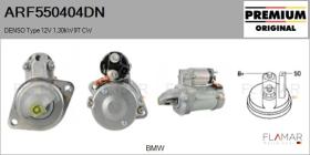 DENSO ARF550404DN - ARR NUEVO ORIG. DENSO Type 12V 1,30kW 9T CW
