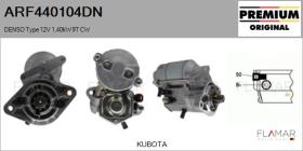 DENSO ARF440104DN - ARR NUEVO ORIG. DENSO Type 12V 1,40kW 9T CW