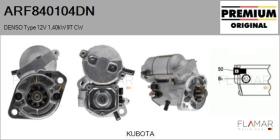 DENSO ARF840104DN - ARR NUEVO ORIG. DENSO Type 12V 1,40kW 9T CW
