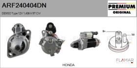 DENSO ARF240404DN - ARR NUEVO ORIG. DENSO Type 12V 1,40kW 9T CW