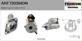 DENSO ARF720304DN - ARR NUEVO ORIG. DENSO Type 12V 1,60kW 10T CW