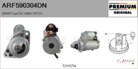 DENSO ARF590304DN - ARR NUEVO ORIG. DENSO Type 12V 1,60kW 10T CW