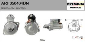 DENSO ARF050404DN - ARR NUEVO ORIG. DENSO Type 12V 1,60kW 13T CW