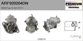DENSO ARF920204DN - ARR NUEVO ORIG. DENSO Type 12V 2,00kW 10T CW