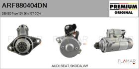 DENSO ARF880404DN - ARR NUEVO ORIG. DENSO Type 12V 2,00kW 13T CCW