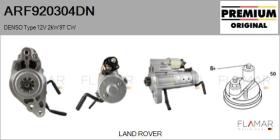 DENSO ARF920304DN - ARR NUEVO ORIG. DENSO Type 12V 2,00kW 9T CW