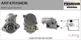 DENSO ARF470104DN - ARR NUEVO ORIG. DENSO Type 12V 2,00kW 9T CW