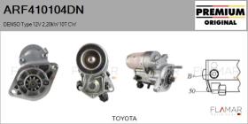 DENSO ARF410104DN - ARR NUEVO ORIG. DENSO Type 12V 2,20kW 10T CW