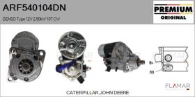 DENSO ARF540104DN - ARR NUEVO ORIG. DENSO Type 12V 2,50kW 10T CW