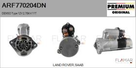 DENSO ARF770204DN - ARR NUEVO ORIG. DENSO Type 12V 2,70kW 11T
