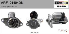 DENSO ARF101404DN - ARR NUEVO ORIG. DENSO Type 12V 3,00kW 11T