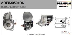 DENSO ARF530504DN - ARR NUEVO ORIG. DENSO Type 12V 4,00kW 11T CW/CCW