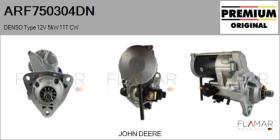 DENSO ARF750304DN - ARR NUEVO ORIG. DENSO Type 12V 5,00kW 11T CW
