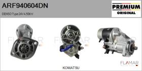 DENSO ARF940604DN - ARR NUEVO ORIG. DENSO Type 24V