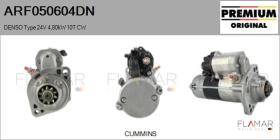 DENSO ARF050604DN - ARR NUEVO ORIG. DENSO Type 24V 4,80kW 10T CW