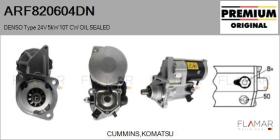 DENSO ARF820604DN - ARR NUEVO ORIG. DENSO Type 24V 5,00kW 10T CW