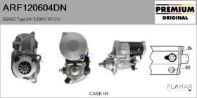 DENSO ARF120604DN - ARR NUEVO ORIG. DENSO Type 24V 5,50kW 10T CW