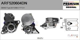 DENSO ARF520604DN - ARR NUEVO ORIG. DENSO Type 24V 5,50kW 11T CW