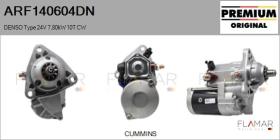 DENSO ARF140604DN - ARR NUEVO ORIG. DENSO Type 24V 7,50kW 10T CW