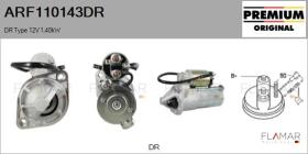 DELCO REMY ARF110143DR - ARR NUEVO ORIG. DR Type 12V