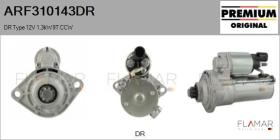 DELCO REMY ARF310143DR - ARR NUEVO ORIG. DR Type 12V 9T CCW