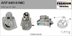MOTORCRAFT ARF440141MC - ARR NUEVO ORIG. FORD Type 12V