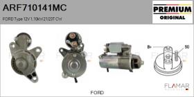MOTORCRAFT ARF710141MC - ARR NUEVO ORIG. FORD Type 12V 1,10kW 21/23T CW